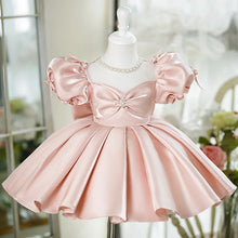 Load image into Gallery viewer, 2023 New Children Elegant Princess Dress Baby Girls Cute Bow Puff Sleeve Birthday Party Clothes Teenage Girls Ball Gown Dresses
