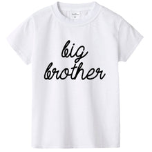 Load image into Gallery viewer, BIG BROTHER LETTERS PRINT KIDS T SHIRT BOYS SHIRT CASUAL CHILDREN TODDLER CLOTHES FUNNY TOP TEES CHILD ANOUNCEMENT TEE DROP SHIP
