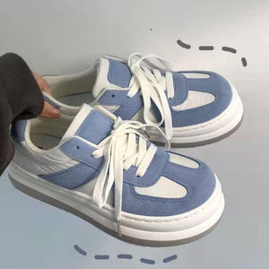 WOMEN'S SPORTS SHOES PLATFORM LACE UP SUMMER CASUAL FLATS SPRING AUTUMN PLAYFUL AND CUTE STUDENT SNEAKERS THE NEW 2022