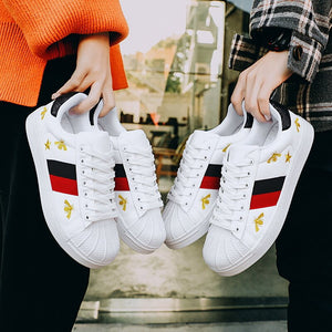 UNISEX CLASSICAL LUXURY DESIGNER SHOES FASHION SKATEBOARD ANTISKID SHOES SUMMER OUTDOOR COMFORTABLE CANVAS NEW 35-44 EURO