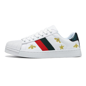 UNISEX CLASSICAL LUXURY DESIGNER SHOES FASHION SKATEBOARD ANTISKID SHOES SUMMER OUTDOOR COMFORTABLE CANVAS NEW 35-44 EURO